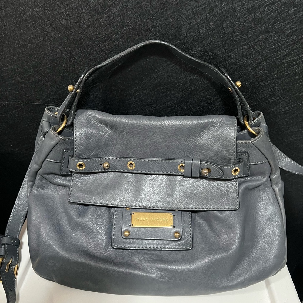 Marc Jacobs Gray Leather Handbag